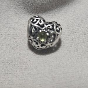 Pandora August Heart Charm